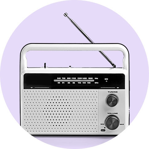 Symbolbild Kategorie Radios