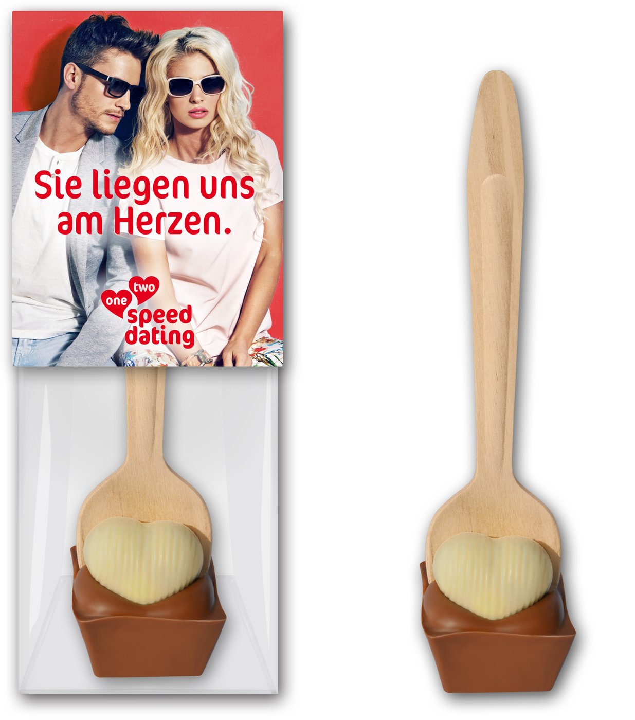 Trinkschokolade Pralinenherz