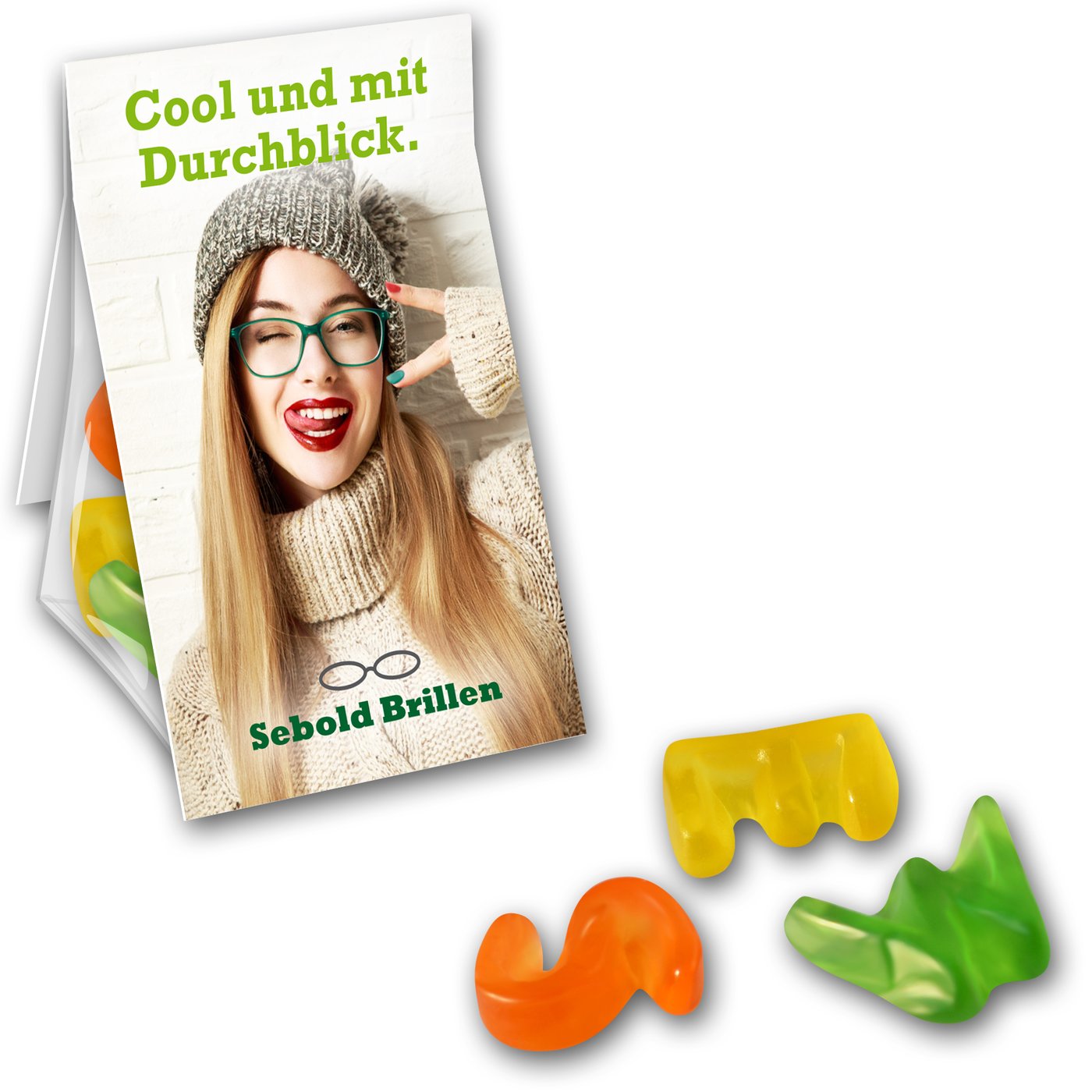 Fruchtgummi Buchstaben Promobag