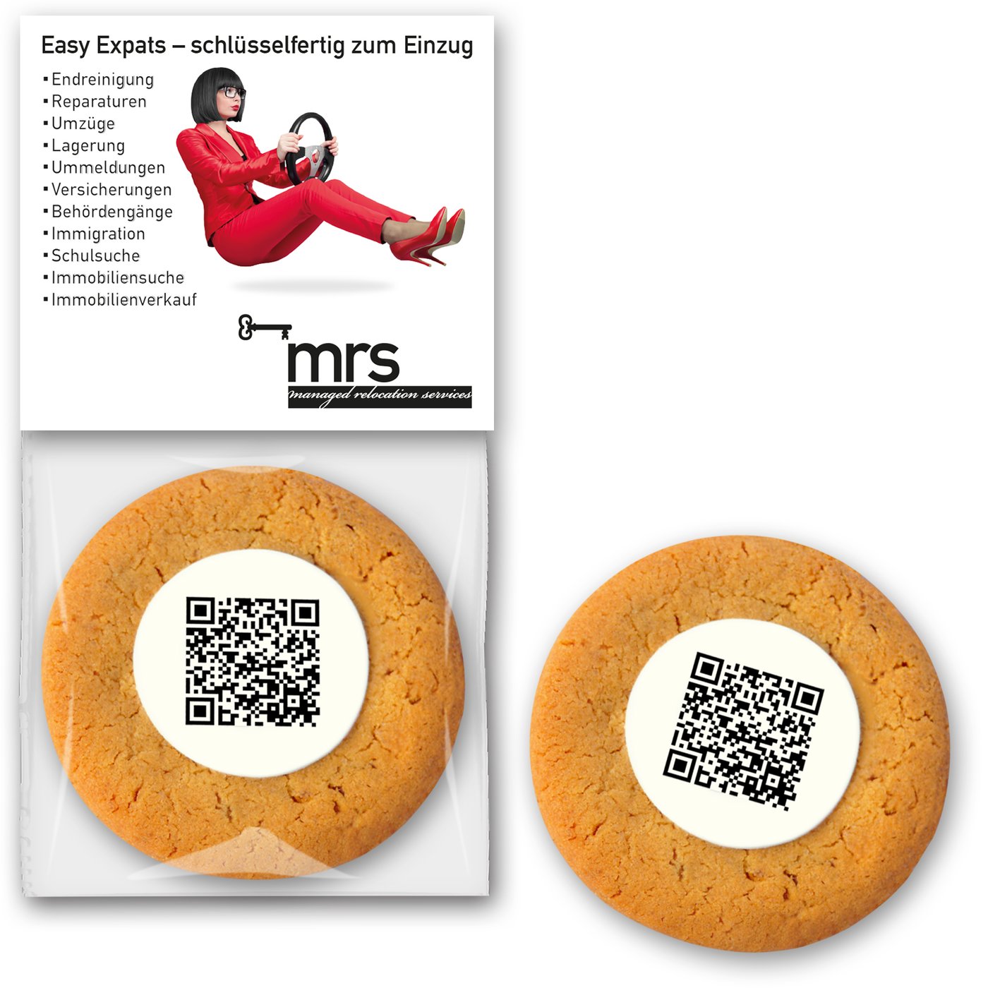Cookie mit QR Code