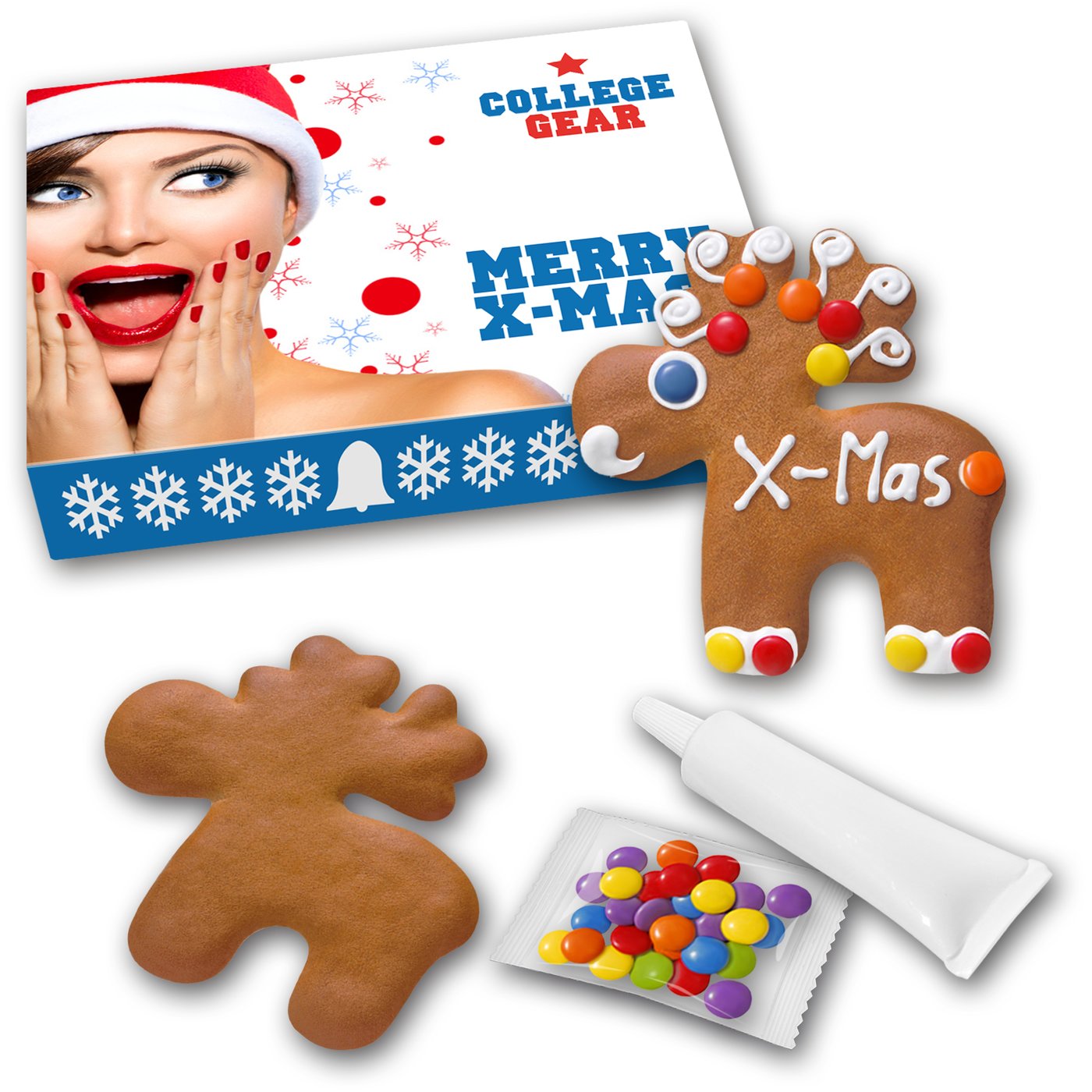 Lebkuchenrentier Bastelset