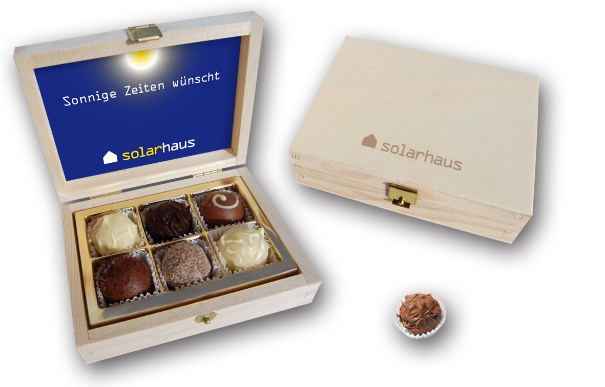 Trüffelholzkiste 6er