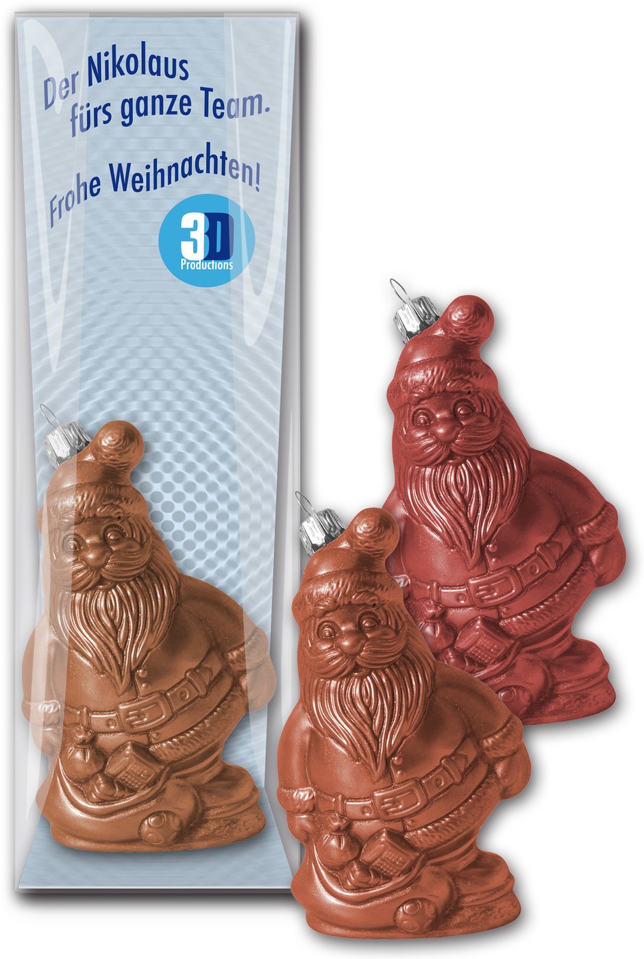 Schoko - Christbaumkugel Nikolaus Franz
