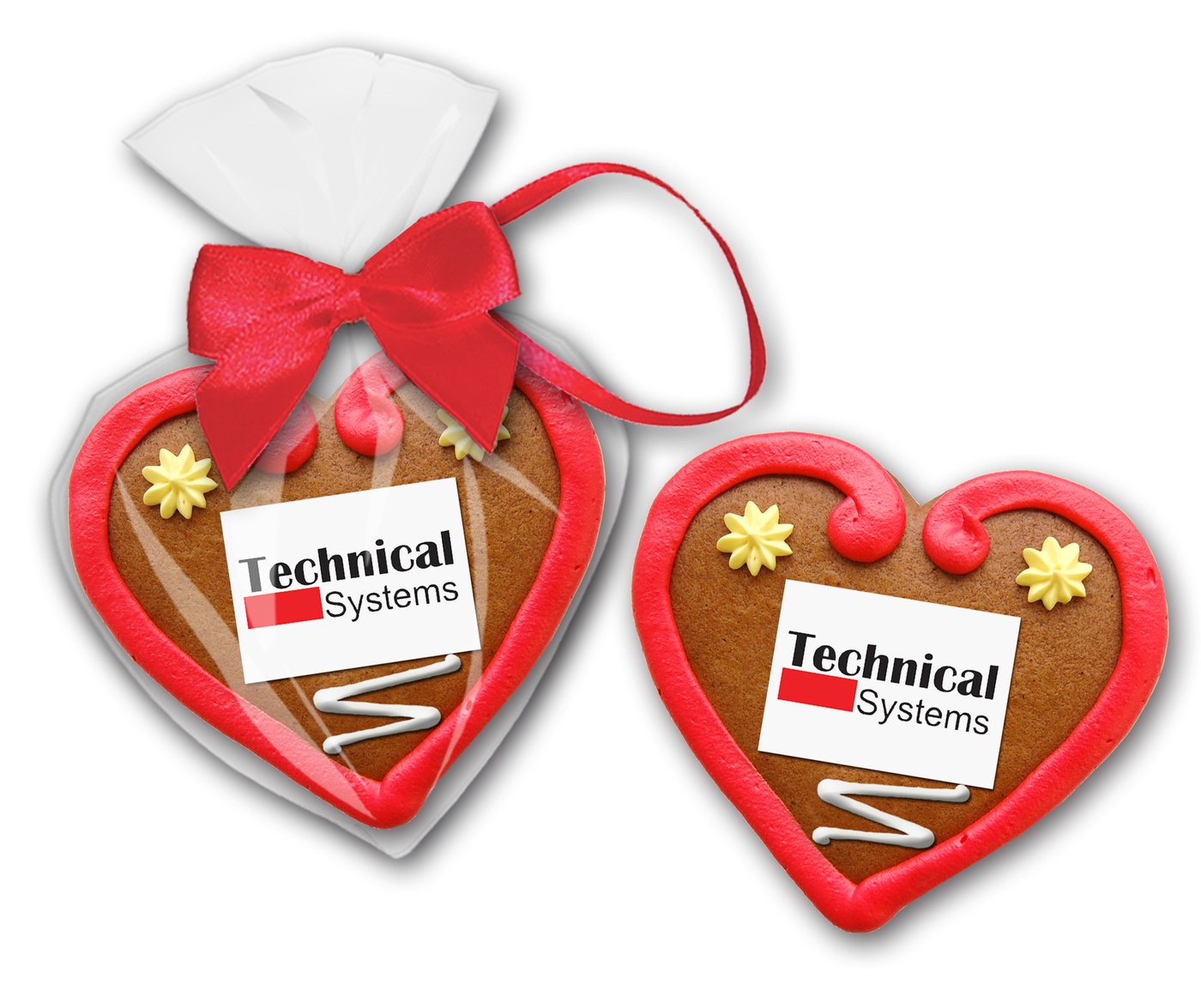 X-mas Lebkuchenherz mit Logo