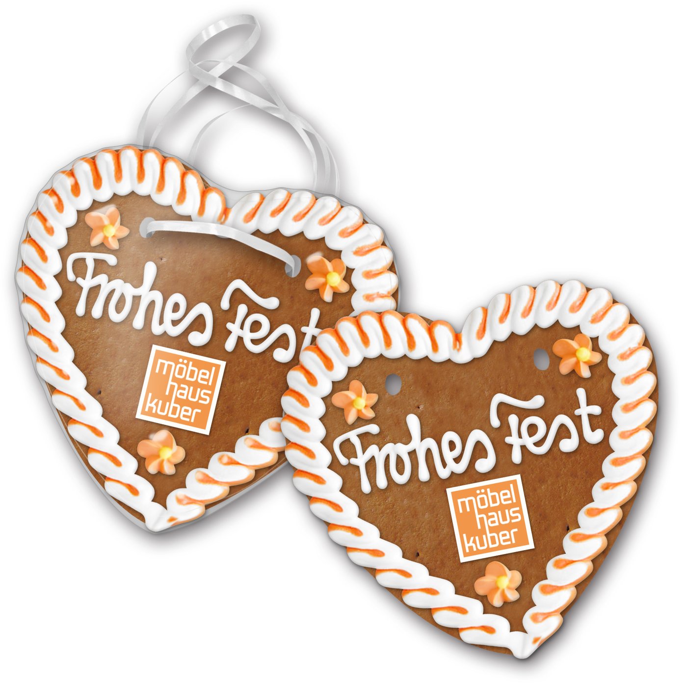 X-mas Lebkuchenherz Gr. 4 Logo