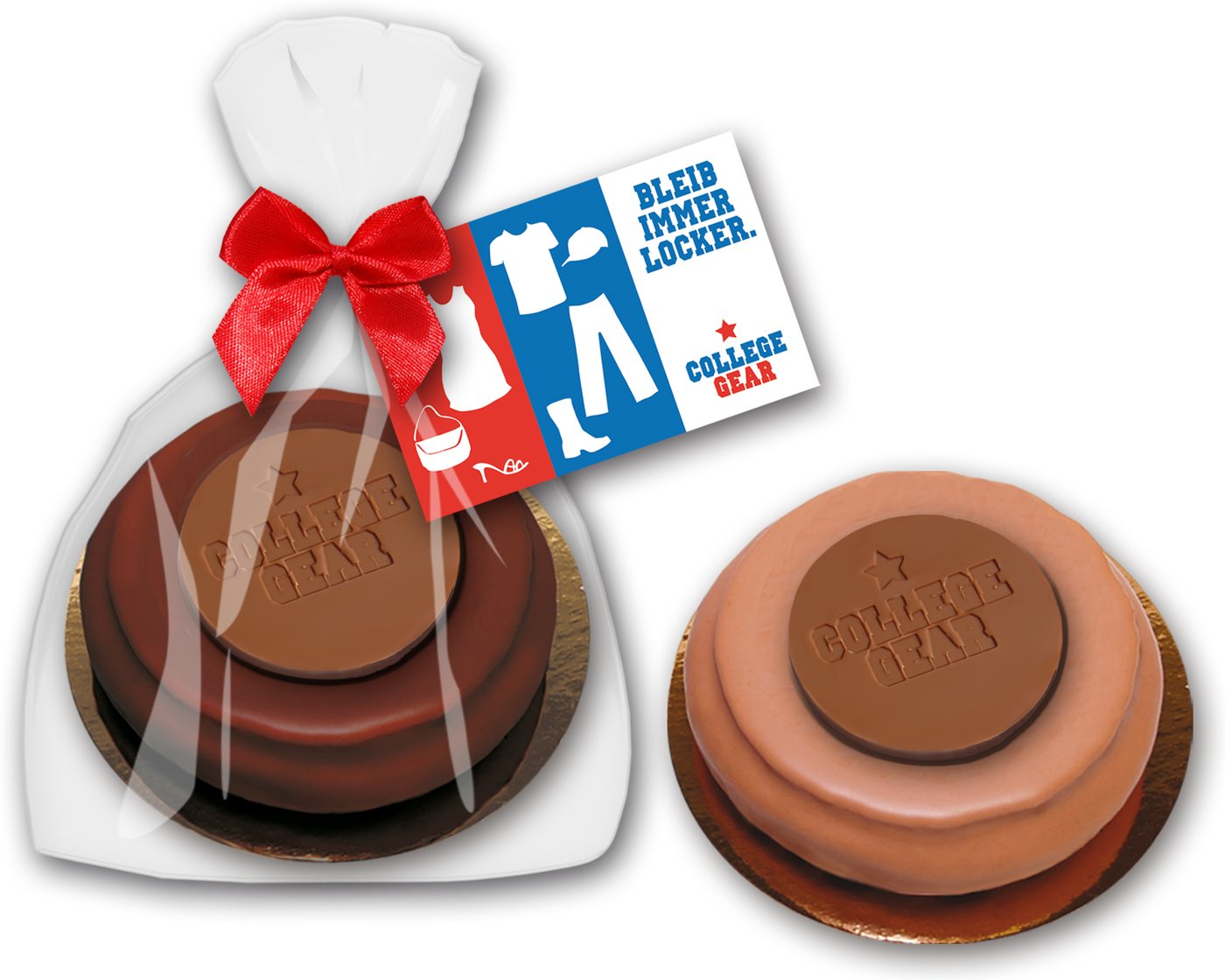 Baumkuchenring mit Logo - Prägung