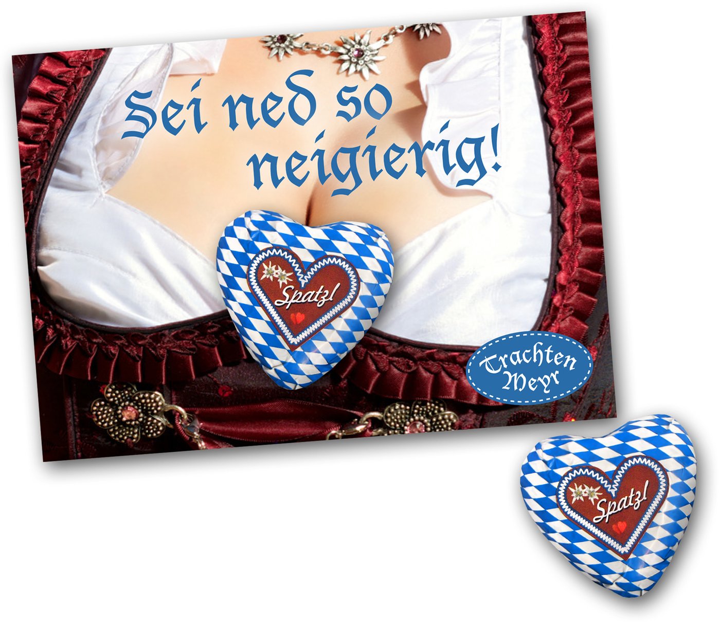 Schokoherzcard