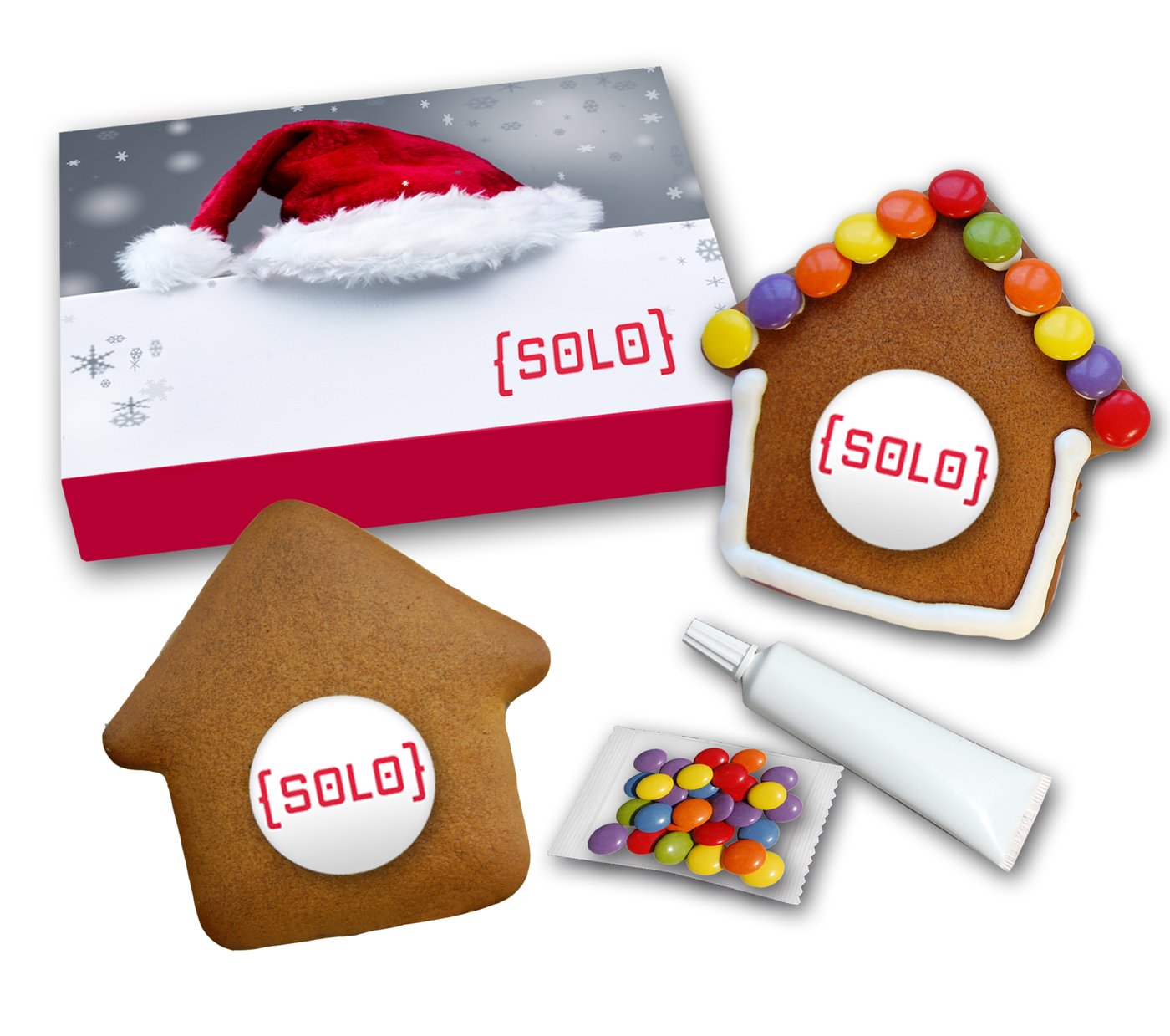 Lebkuchen - Haus Bastelset