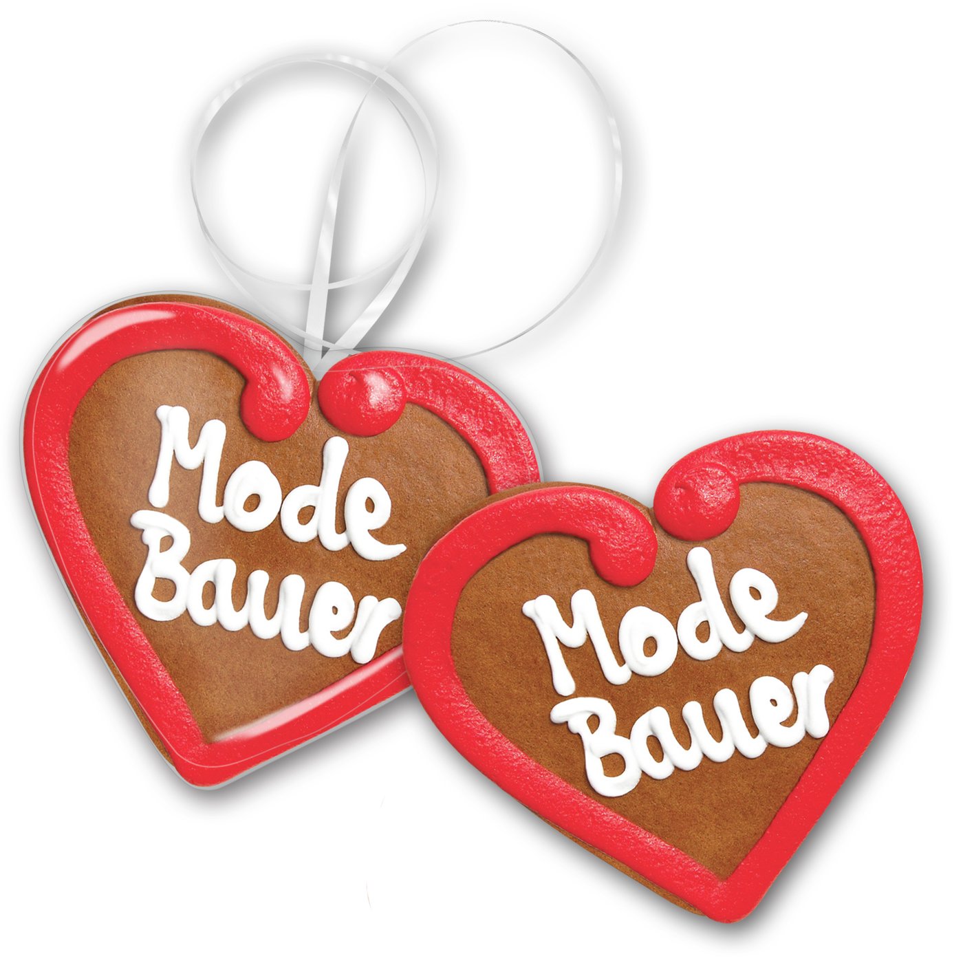 Lebkuchenherz 12 cm Schrift