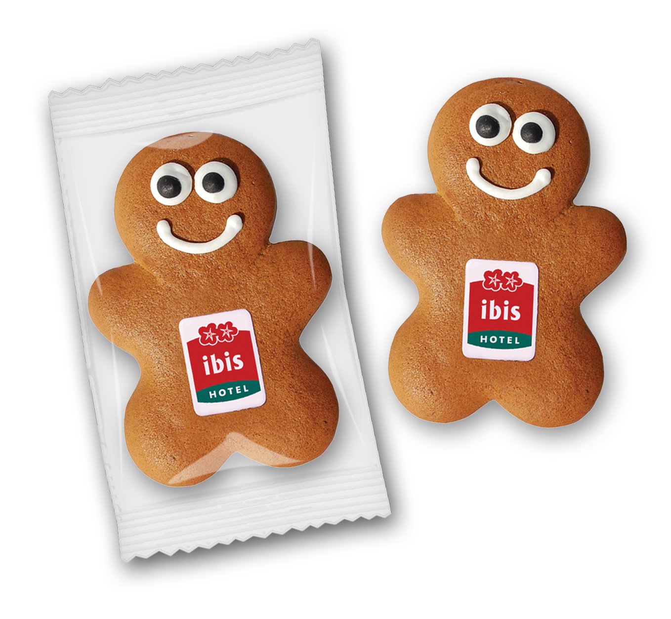 Lebkuchenmann klein mit Logo