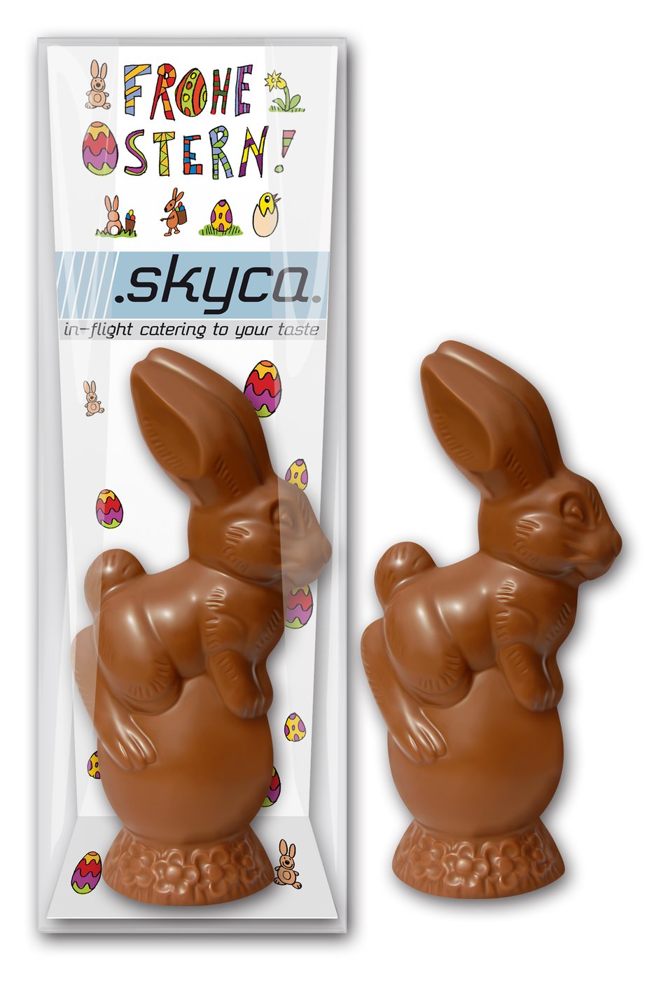 Osterhase auf Ei