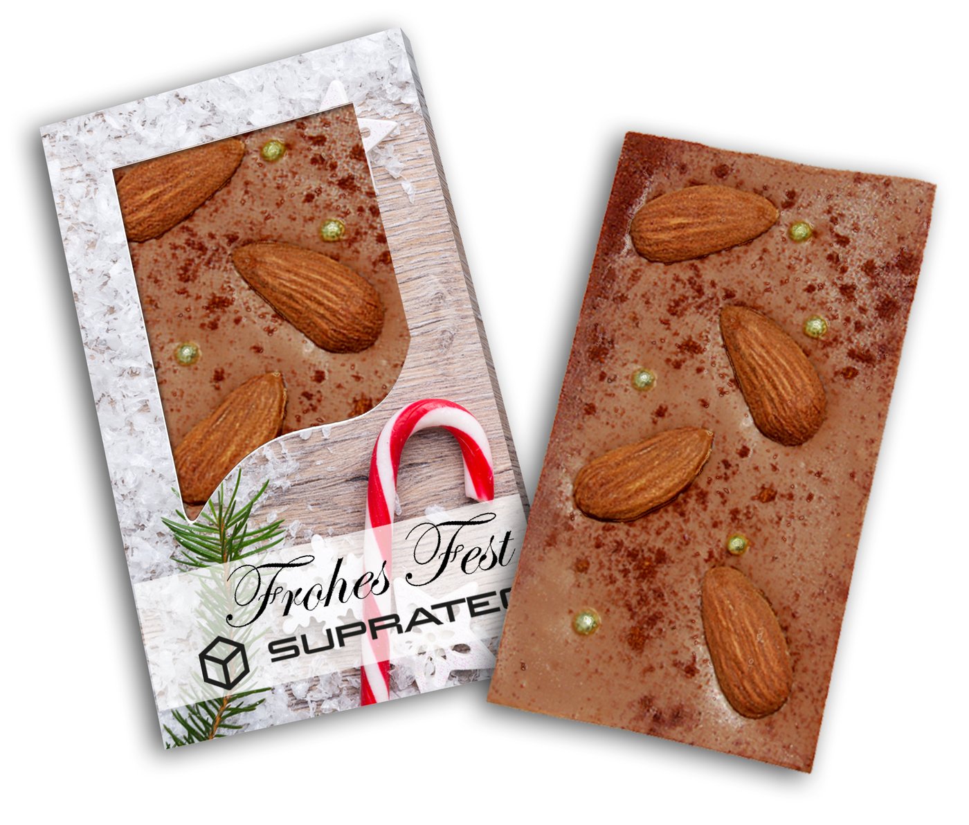 Weihnachtsschokoladentafel 45g