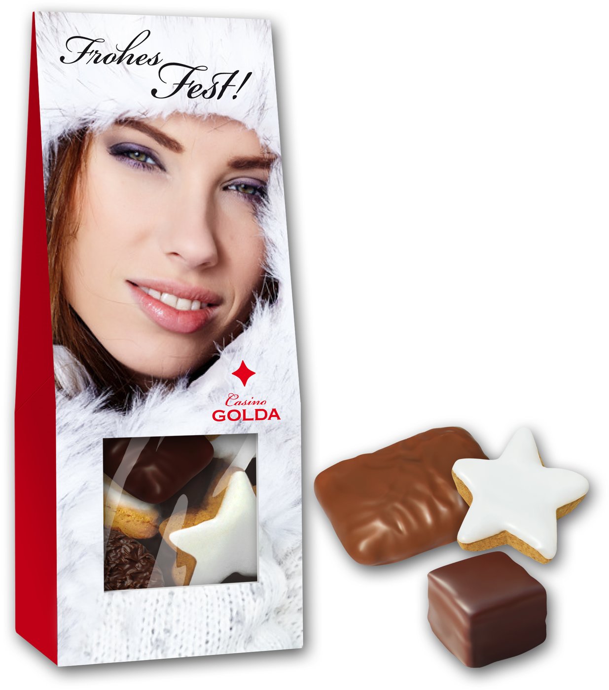 Weihnachtsgebäck im ST Pack 100g