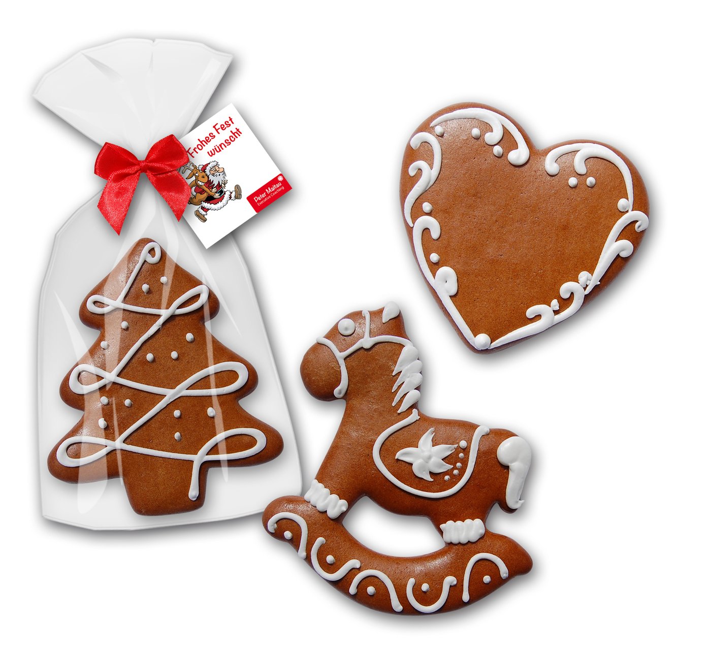 Lebkuchen filigran im Beutel