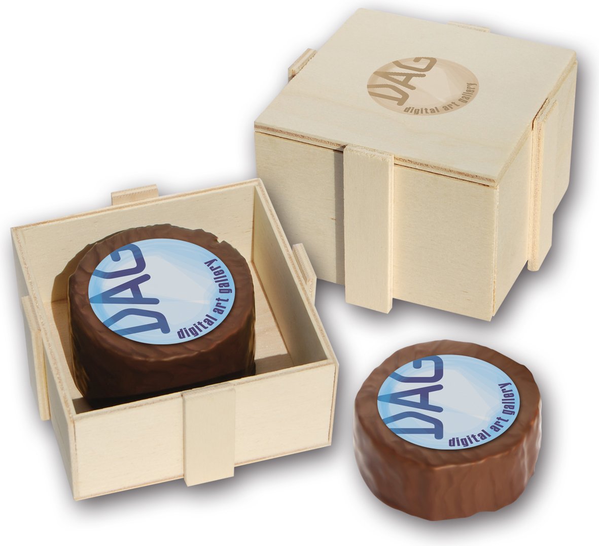 Logotorte rund
